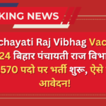 Panchayati Raj Vibhag Vacancy 2024