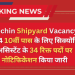 Cochin Shipyard Vacancy 2024